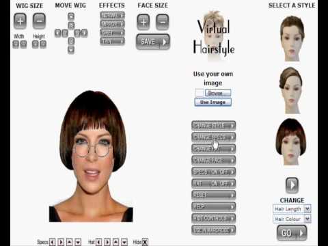 Virtual Hairstyle Gallery