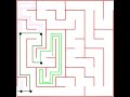 Maze Solving Algorithms: Tremaux's Algorithm Visual Example