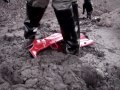 Waders in mud 7/ Try to destroy Thigh Boots Waders in mud 7/ Try to destroy Thigh Boots
