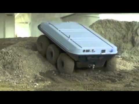 Autonomous robot - Automotive Robotic Industry's AMSTAF unmanned patrol vehicle developed for security, border patrol vehicle. The AMSTAF has already performed operations with ...