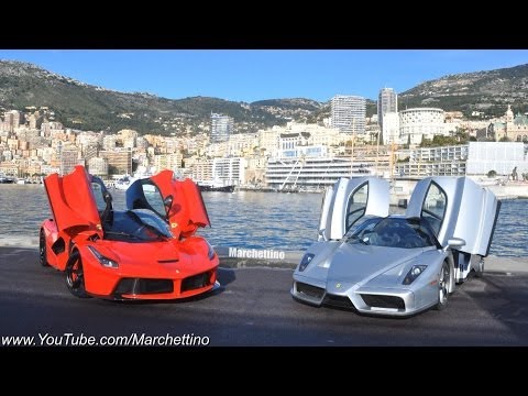 LaFerrari vs Ferrari Enzo Driving FAST in the Hills!