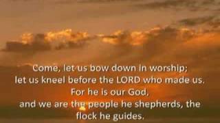 “If today you hear his voice, harden not your hearts.”