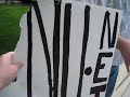 Battle Creek Scilon Attacks Protesters 7-12-08