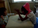 zoe and kaley have a tea party with actual tea from china