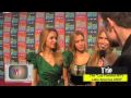 T-rio twins interview about working with jackson family at los premios 09 mtv