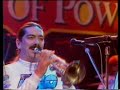 well i think the yellow suit looks fine.
tom bowes - vocal; emilio castillo - tenor sax; russ mckinnon - drums; stephen 'doc' kupka - baritone sax; greg adams - trumpet & flugelhorn; lee thornburg - trombone; carmen grillo - guitar; steve grove - tenor saxophone; rocco prestia - bass; nick milo - keyboards.