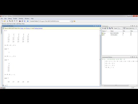 how to define identity matrix in matlab