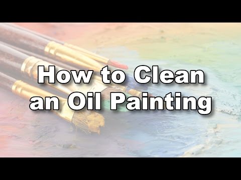 video-linktoworks-how to clean wash oil painting