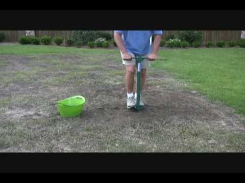 how to dig up a lawn and replant