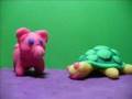 videos de tortoise meets pig