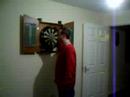 Cocko Playing Darts
