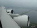 El Al 747-400 take off from LHR