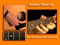 Learn Guitar 4 Finger Scale Warm Up Lesson