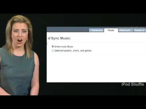 how to sync ishuffle to itunes