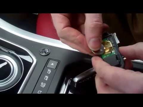 How to change the remote keyfob battery on Range Rover Evqoue