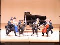 Dvorak piano quintet in A Major op. 81, 1st mvt