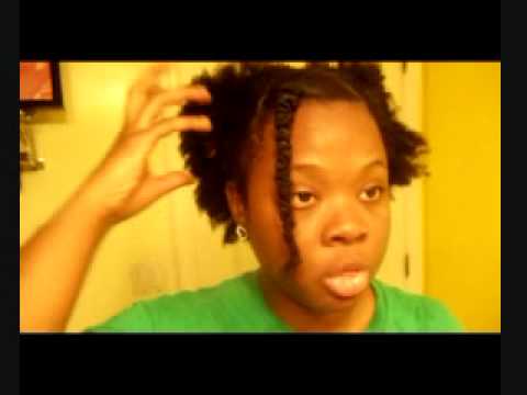 Banding Natural Hair to