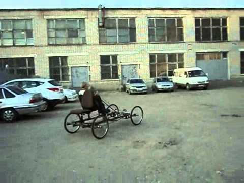 4 колесный велосипед видео