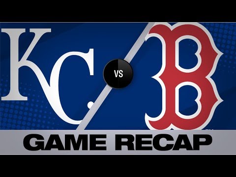 Video: Holt walks off after two-week wait | Royals-Red Sox Game Highlights 8/22/19