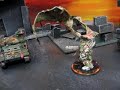 Blue Table Painting- Nurgle 40K Winged Daemon Prince