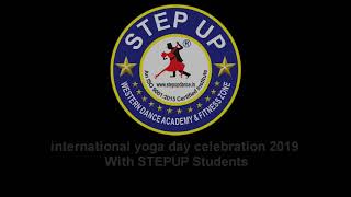 #Stepup_yoga_day2019