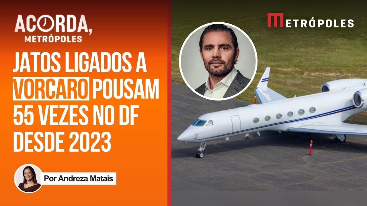 Jatinhos de Vorcaro pousaram em Brasília uma vez a cada 17 dias