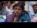NSP-A stages dharna demanding Anandi Devi's whereabouts NSP-A stages dharna demanding Anandi Devi's whereabouts