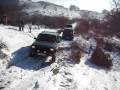 jeep in snow