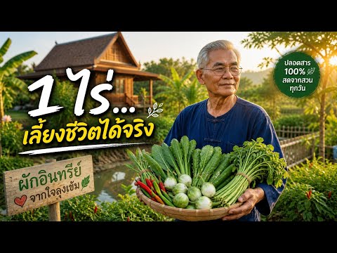 ที่ดิน1ไร่ เลี้ยงชีวิต