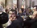 versione originale del video documentante la rissa al santo sepolcro e priva dei commenti di striscia la notizia.

la rissa alla basilica del santo sepolcro tra monaci armeni e greco-ortodossi. la polizia israeliana � stata costretta a intervenire per ristabilire l'ordine e ha fermato due monaci. lo scontro, che gi� altre volte si � verificato, � stato causato da contrasti sui preparativi di monaci armeni per una loro ricorrenza religiosa. la basilica � infatti al centro di forti rivalit� tra le sei confessioni cristiane che ne hanno il controllo.

fonte: infolivetv

original version of the video concerning the brawl at the holy sepulcher.

the brawl at the holy sepulcher between armenian monks and greek-orthodox. the israeli police had to intervene to restore order, arresting two monks in the process. the clash, similar to others occurred several times in the past, was caused by a disagreement about the preparations of an armenian religious festival. the holy sepulcher is the focus of strong rivalities between the six christian denominations that have control of it.

source: infolivetv