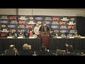 UFC 92 Press Conference Part 1