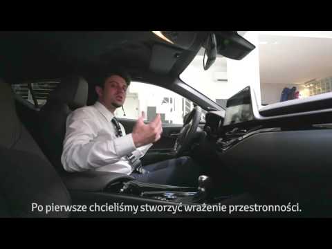  Crossover Toyota C-HR - prezentacja wnętrza