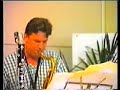 in 1990 dutch composer louis andriessen wrote the composition hout for the loos ensemble (nl). in this video the loos ensemble performs this composition in buenos aires in 1995.
loos ensemble
peter van bergen - tenor saxophone
gerard bouwhuis - piano
patricio wang - electric guitar
paul koek - marimba
time  05.09

http://www.loosfoundation.com
http://www.petervanbergen.nl
http://www.patriciowang.com