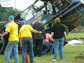 monstertruck crasch carjump veulen