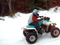 Yamaha warrior 350 =) and Kawasaki 650 =(