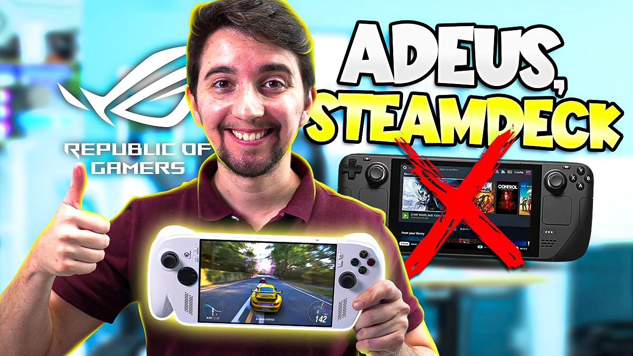 ROG Xbox Ally ficou BARATO! Agora o Steam Deck complicou...