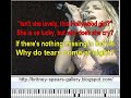 Britney Spears karaoke - Lucky