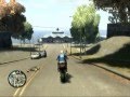 Grand Theft Auto 4 - motorcycle backflip over helicopter