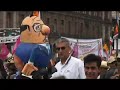 Zócalo en paz, salvo un provocador