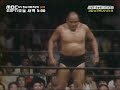 大木金太郎ｖｓアントニオ猪木の３５年前のクラシックマッチ(1974年)です。金太郎のヘッドバットはほんとにこわいですね。