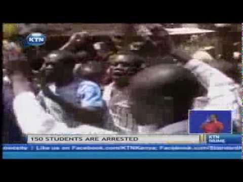 Kisii University students face the music after going on the rampage Kisii University students face the music after going on the rampage