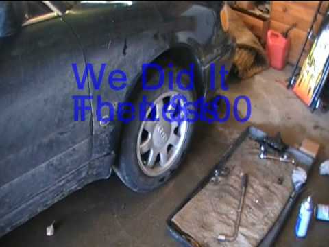 Front Wheel Bearing Replacement Audi A6