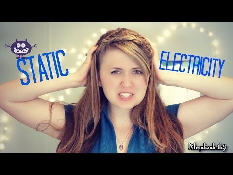 how to fix static hair