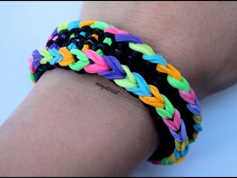 Loch - En este vídeo te enseño a hacer esta pulsera de gomitas llamada