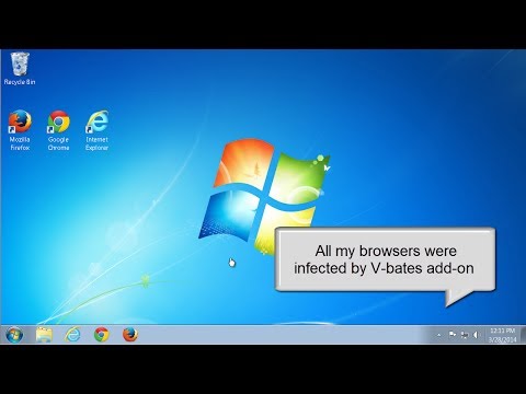 how to remove v bates