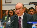 October 23, 2008Congressional Oversight HearingsSarbanes (D-MD)The 3 Blind Mice on the panel:GreenspanSnow (Former US Treasury)Christopher Cox (Former SEC)
