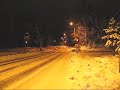 Finnish Express Train 707 accelerates with pantograph arcing