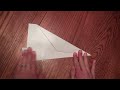 Invata cum se construieste corect un avion de hartie - "&nbsp;The Arrow" (embed)