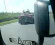 following a tank