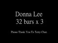 Donna Lee - Background Donna Lee - Background
